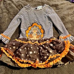 Girls Turkey Dress